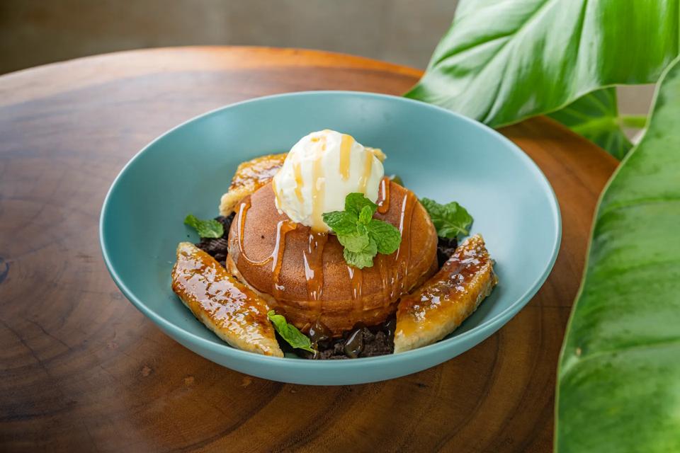 Banoffee Oreo pancake