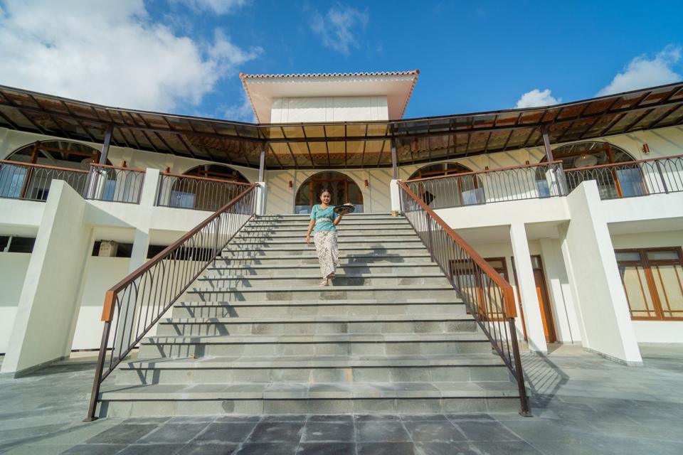 The main staircase